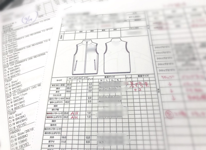 洋服づくりの手間を省こう！資材の発注書作成を自動化！