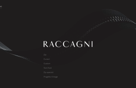 Raccagni公式サイトTOPページ