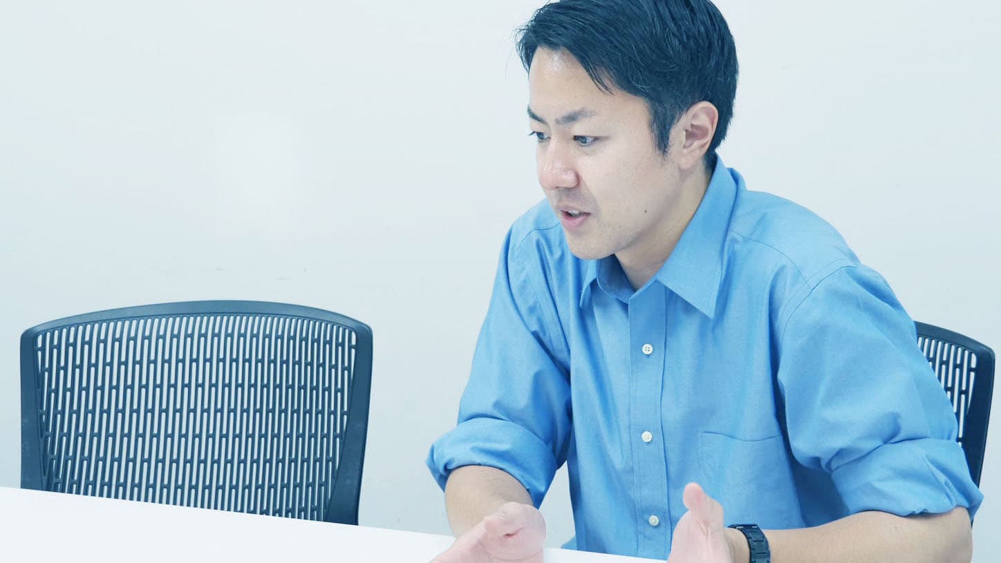 社印紹介 インタビューの様子の画像