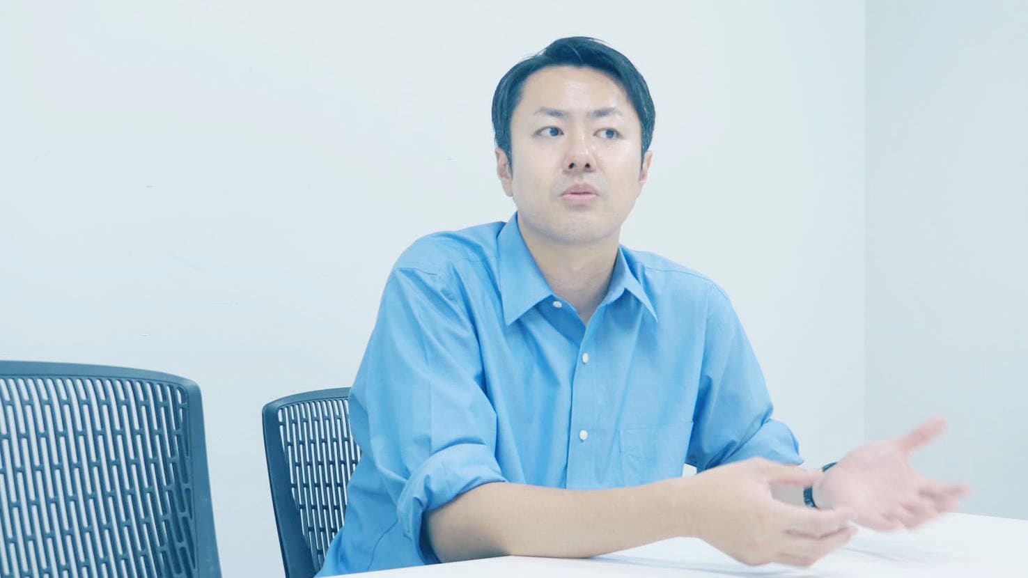 社員紹介 インタビューの様子の画像